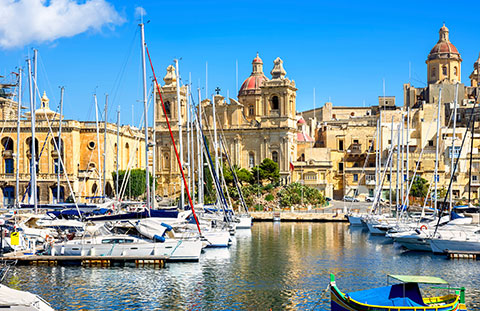 La Valetta harbour, Malta